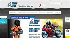 Desktop Screenshot of biker-zone.com